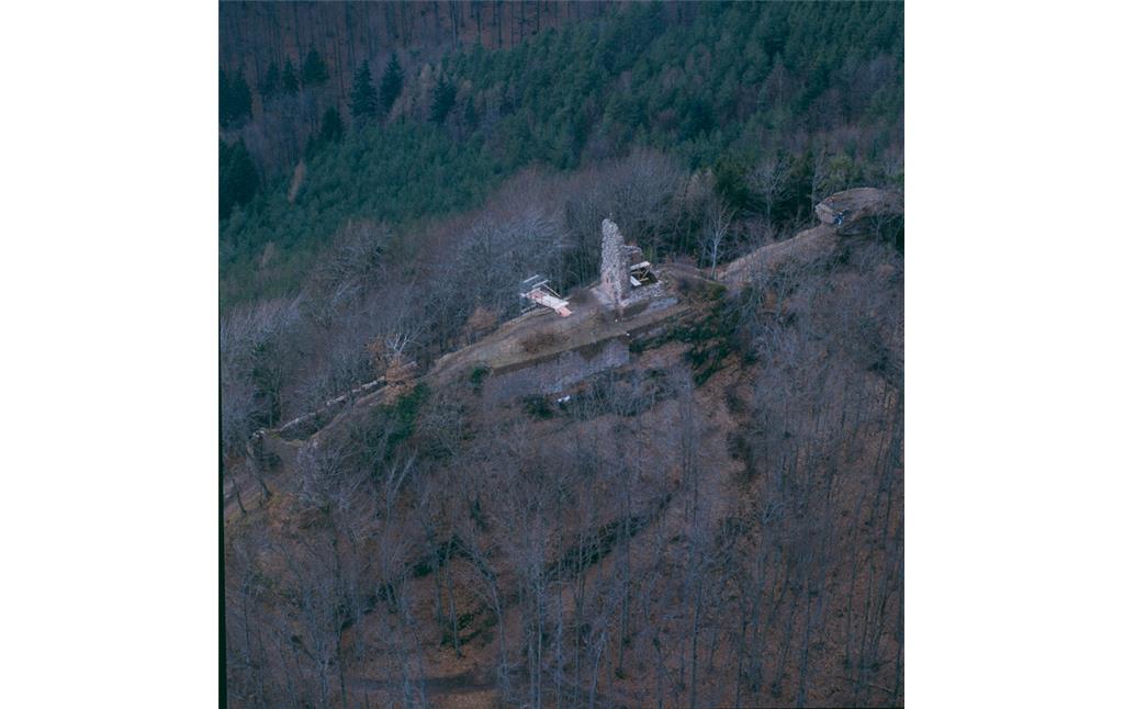 Luftaufnahme von Burgruine Guttenberg (1999)
