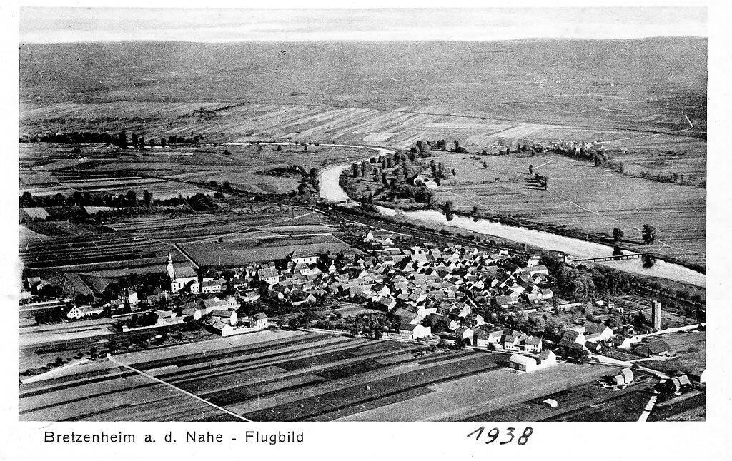 Luftaufnahme von Bretzenheim (1935/36)