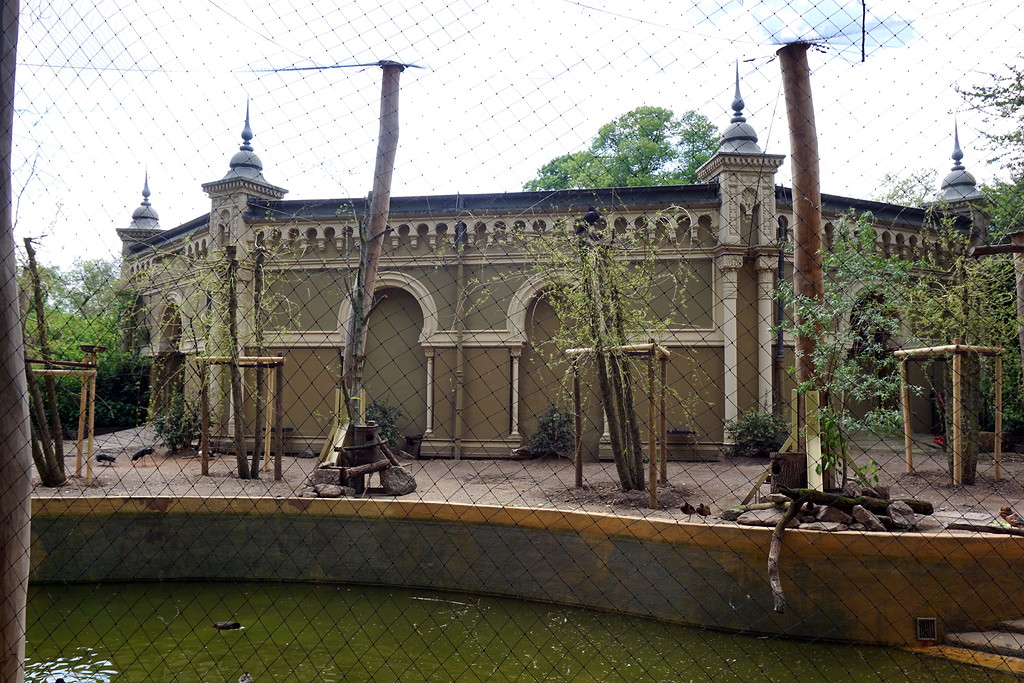 Zoologischer Garten Köln. . Ehemaliges Giraffen- und Antilopenhaus von 1863/64 (2018)