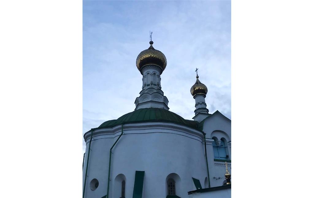 Upper part of St. Basils Church in Volodymyr-Volynskyi (2021)