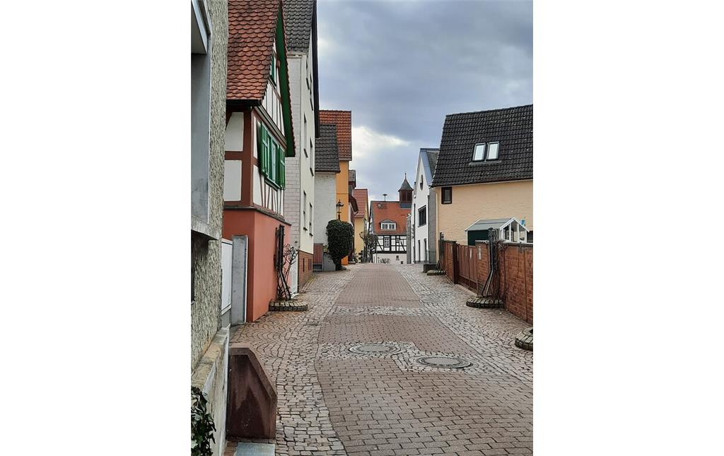 Blick in die Altstadt von Bad Vilbel (2021)