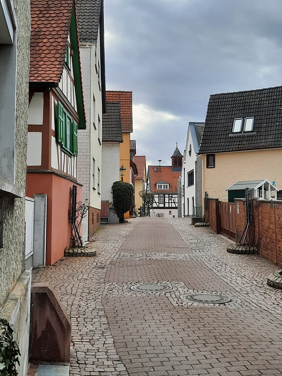 Blick in die Altstadt von Bad Vilbel (2021)