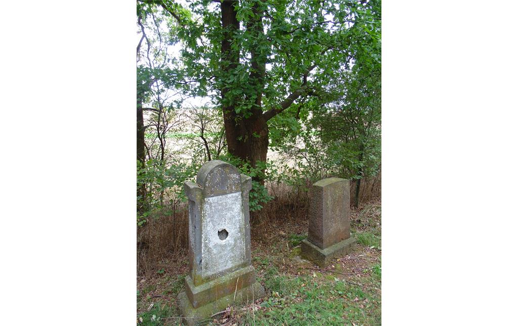 Grabsteine auf dem jüdischen Friedhof Mechernich-Lommersum (2020).