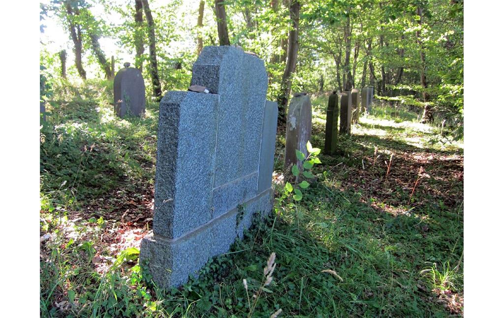 Grabsteine auf dem jüdischen Friedhof Schweinheim (2012)