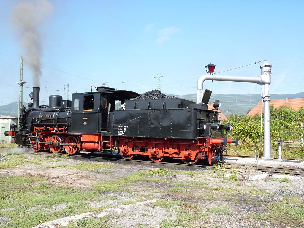 Wasserkran zur Versorgung der Dampflokomotive (2015)