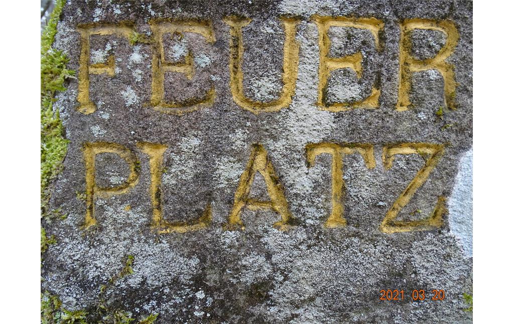 Ritterstein Nr. 76 Feuerplatz (2021)