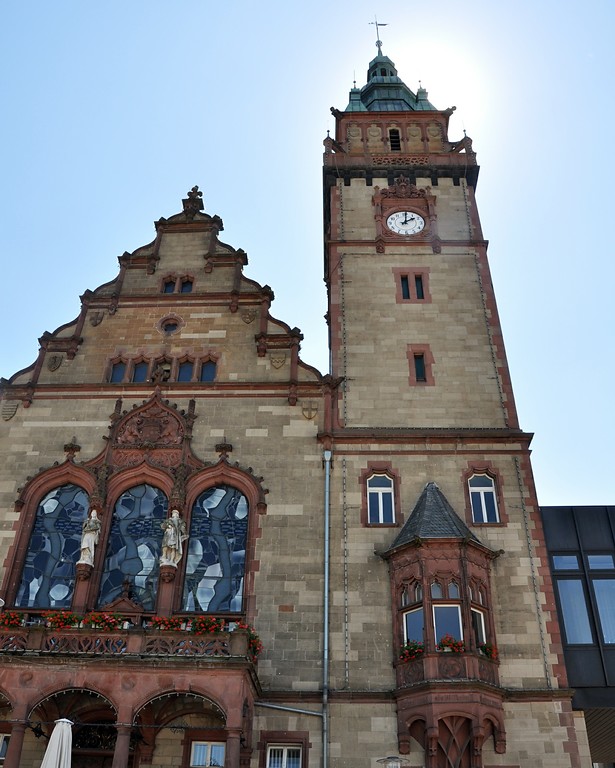 Das alte Rathaus Rheydt in Mönchengladbach-Rheydt (2017).