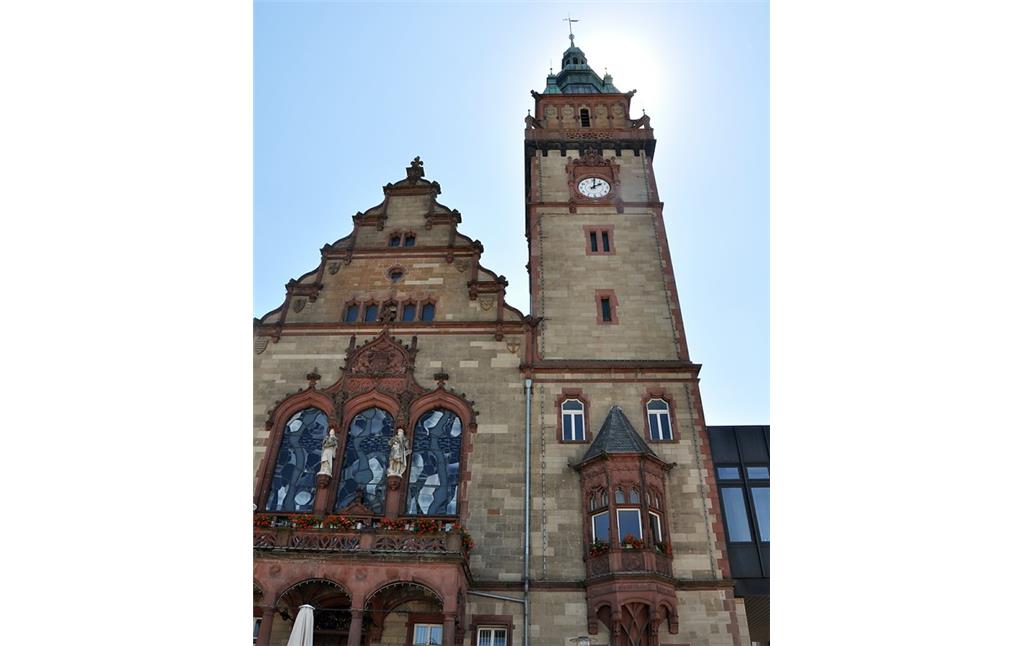 Das alte Rathaus Rheydt in Mönchengladbach-Rheydt (2017).