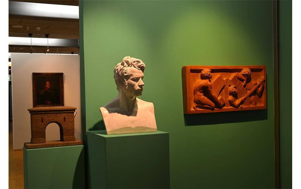 Blick in die Ausstellung des Preußen-Museums Wesel (2015).