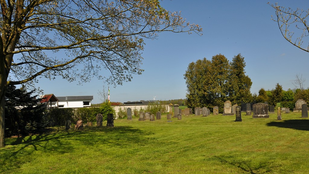 Gesamtansicht des neuen Judenfriedhofs in Goch (2016).
