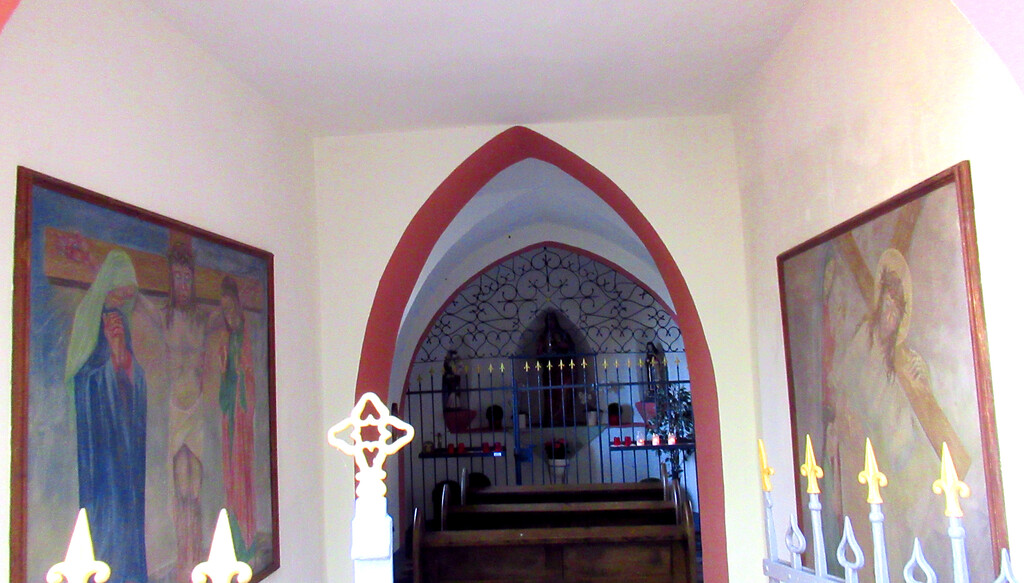 Innenraum der Seits-Heiligenhäuschen in Klotten