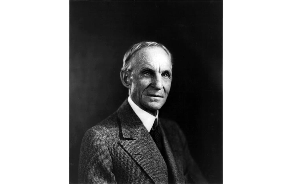 Auf das Jahr 1938 datiertes Foto-Porträt des US-amerikanischen Firmengründers und Automobilproduzenten Henry Ford (1863-1947).