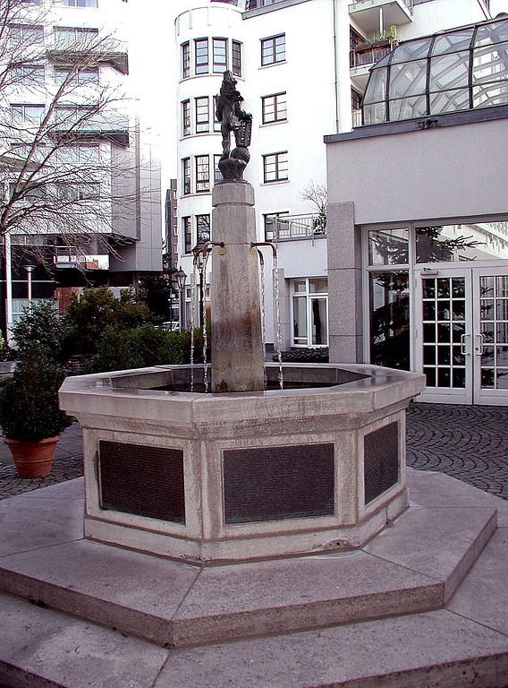 Die Kindergedenkstätte "Löwenbrunnen" am Lern- und Gedenkort Jawne in Köln, Erich-Klibansky-Platz in Altstadt-Nord (2007)