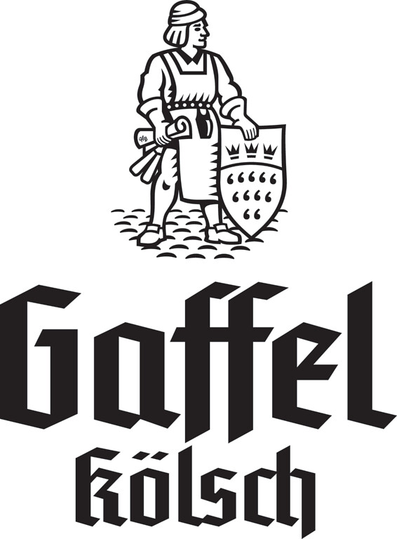 Logo "Gaffel Kölsch" der Privatbrauerei Gaffel