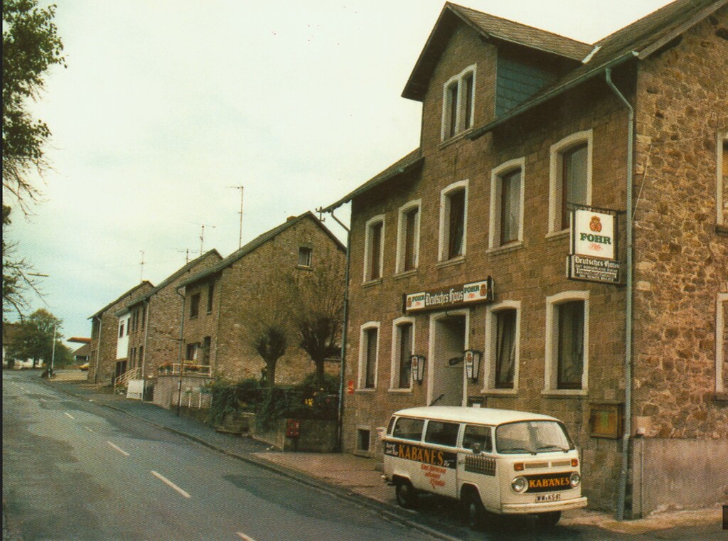 Die Gaststätte "Deutsches Haus" in Helferskirchen (1960er/1970er Jahre)
