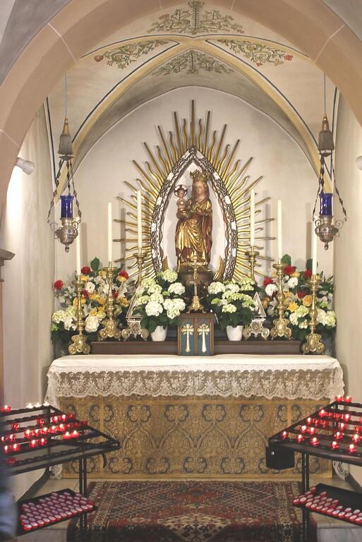 Gnadenkapelle in der Klosterkirche Maria Engelport mit dem Gnadenbild Unsere Liebe Frau von Engelport (2010)