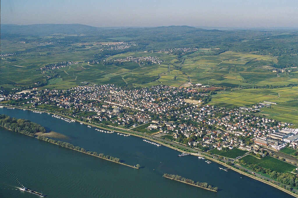 Luftaufnahme von Oestrich-Winkel - Mittelheim (2006)