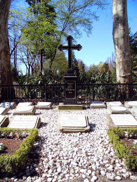 Grabstätte der Destillateursfamilie Farina ("Eau de Cologne") auf dem Kölner Friedhof Melaten (2020).