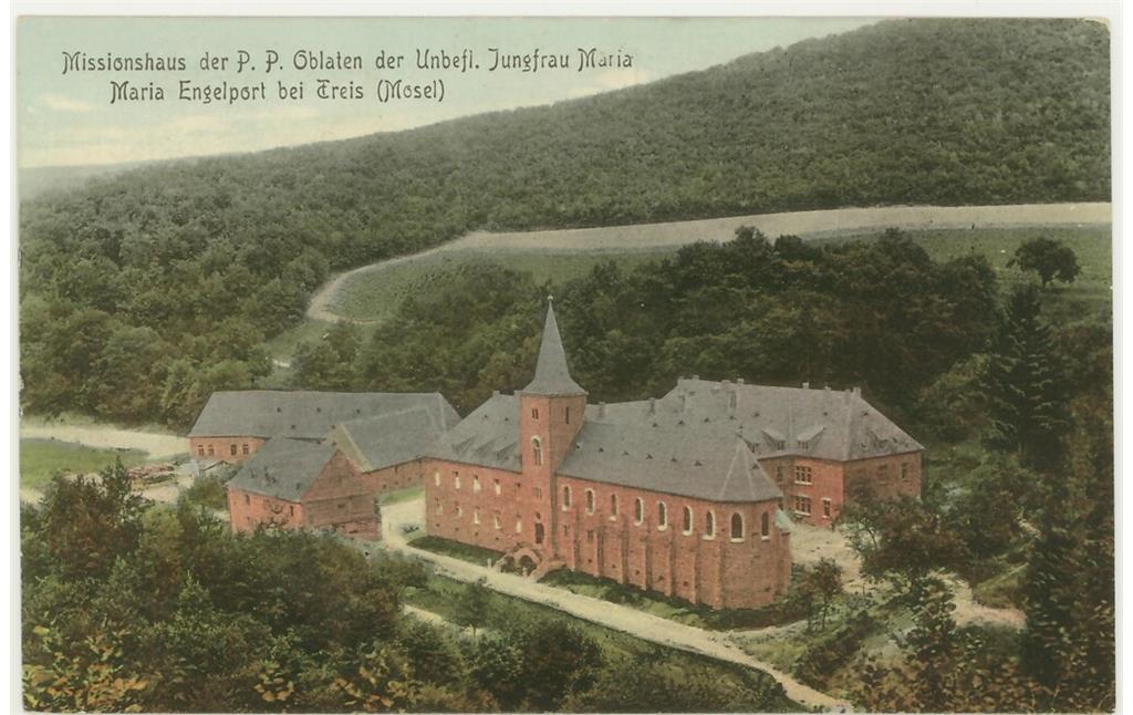 Historische Fotografie des Klosters Maria Engelport bei Treis-Karden (1907)