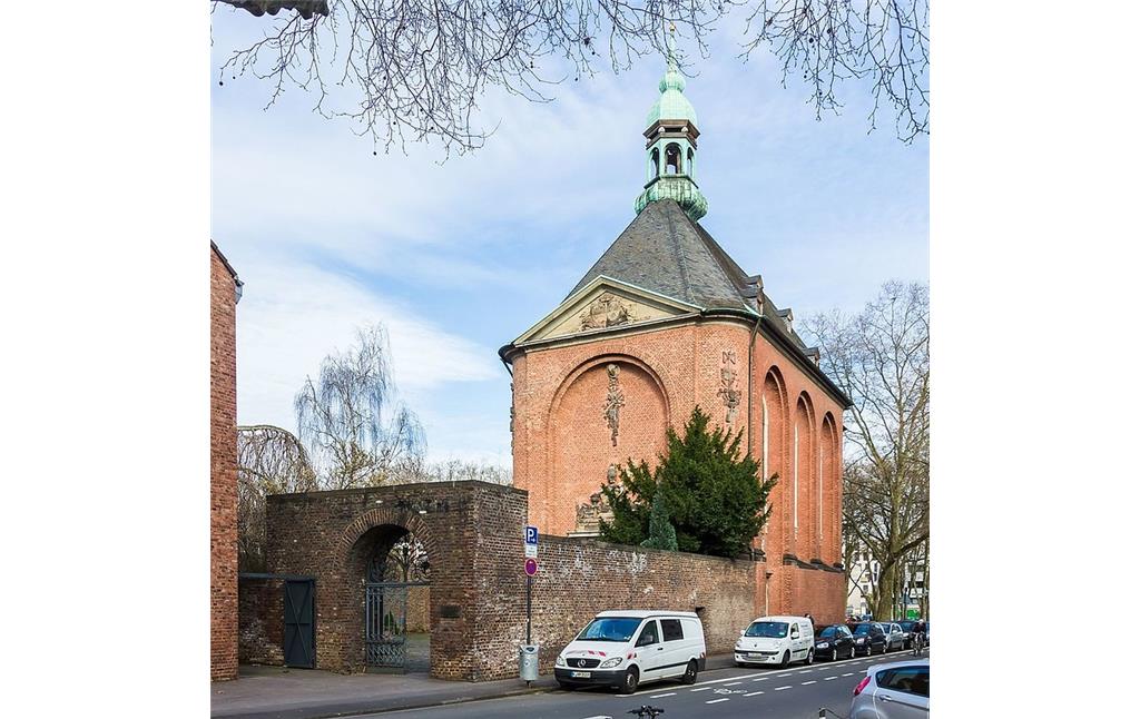 Die Kirche St. Gregorius im Elend in Köln-Altstadt-Süd (2017)
