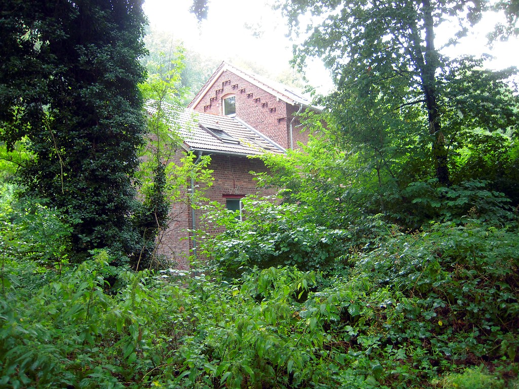 Voßgätters Mühle in Essen-Borbeck, rückwärtige Ansicht (2016).