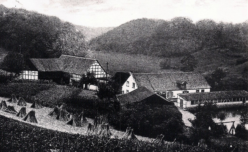 Historische Ansichtskarte um 1930 - Stindermühle bei Erkrath