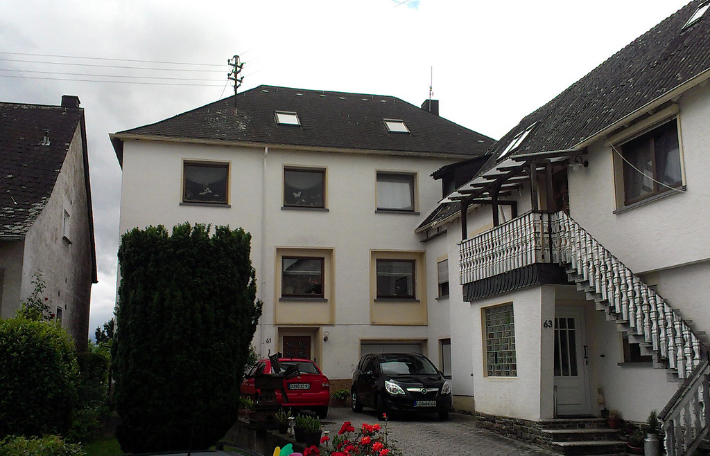 Wohnhaus in der Binninger Hauptstraße, in dem sich vor der NS-Zeit die Synagoge befunden hatte (2013)