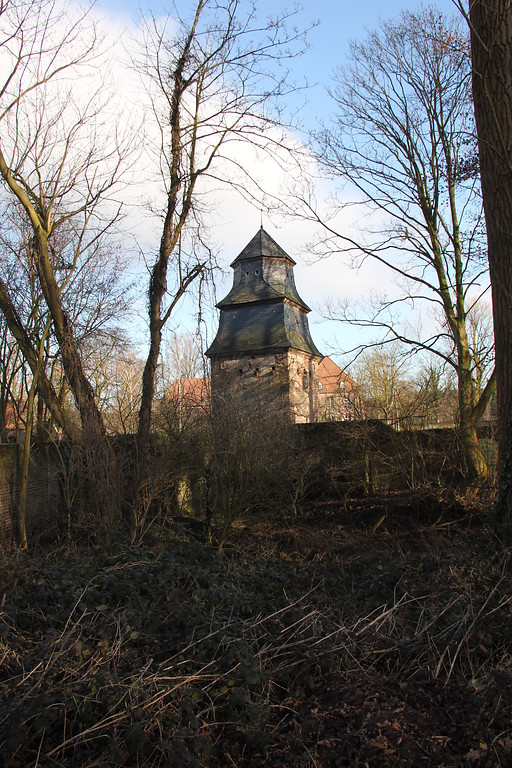 Der Taubenturm von Kloster Graefenthal (2015).