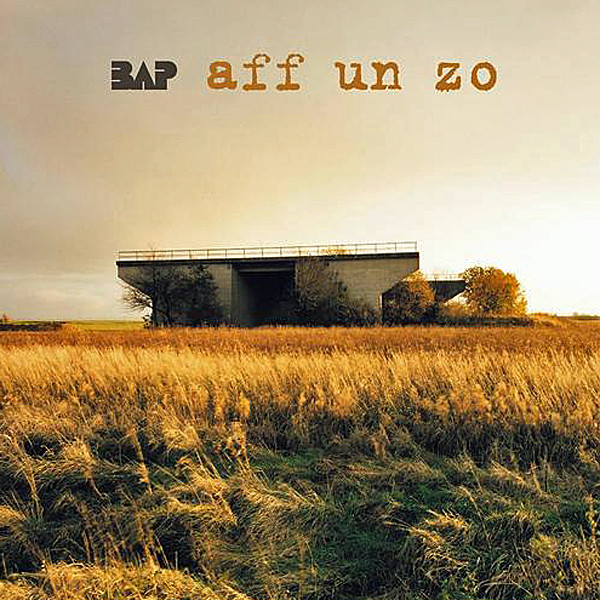 Die Euskirchener "Soda-Brücke" auf dem Cover der CD "aff un zo" der Kölner Rockgruppe BAP (2001).