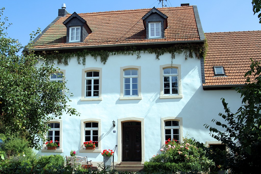 Heutiger Wohnbereich des alten Bauernhauses in der Brunnenstraße 23 in Otzenhausen (2016)