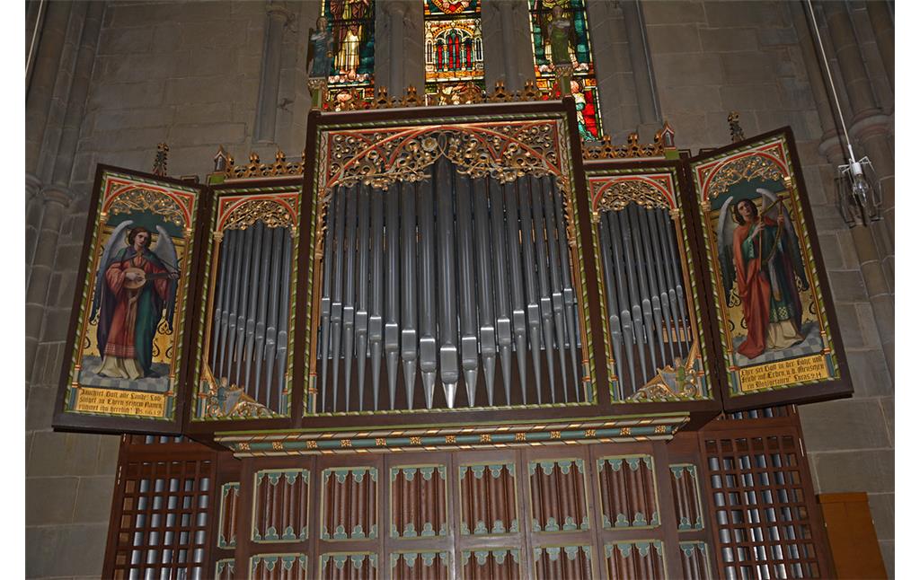 Orgel in der Abteikirche Offenbach-Hundheim (2019)