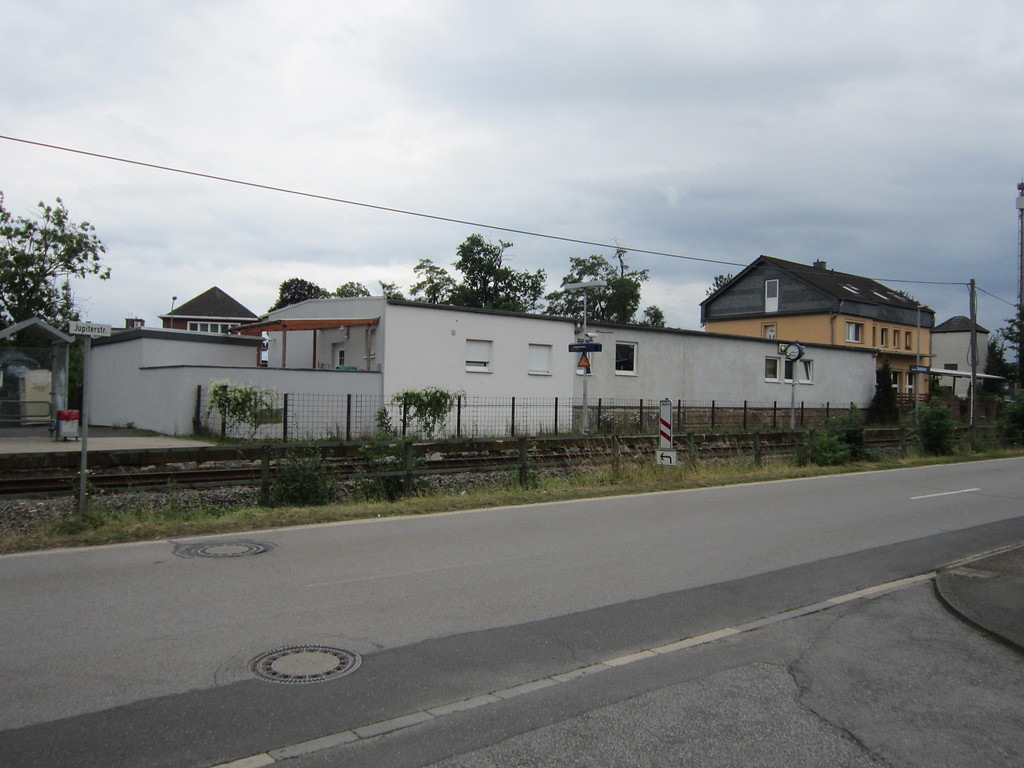 Bahnhof Stotzheim, Güterschuppen (2015)