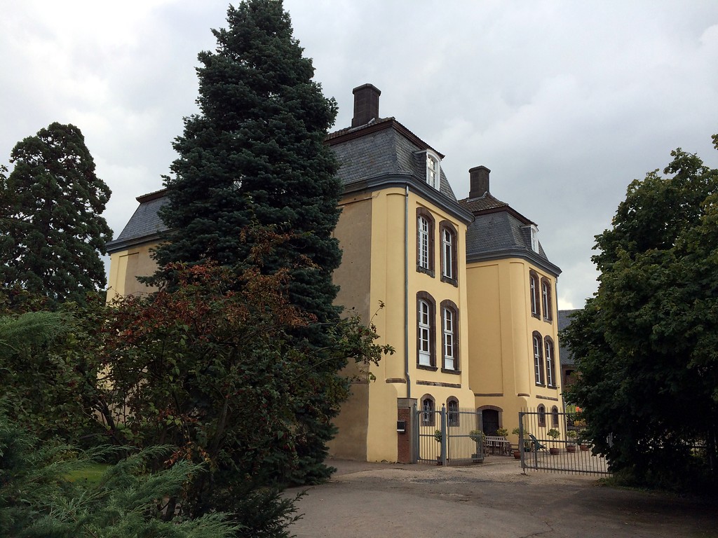 Das Herrenhaus der großen Burg Kleinbüllesheim bei Euskirchen (2014)