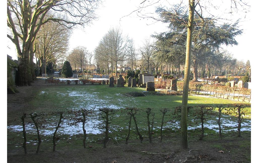 Jüdischer Friedhof "am Hasenberg", Gräberfeld auf dem Kommunalfriedhof in Emmerich (2017)