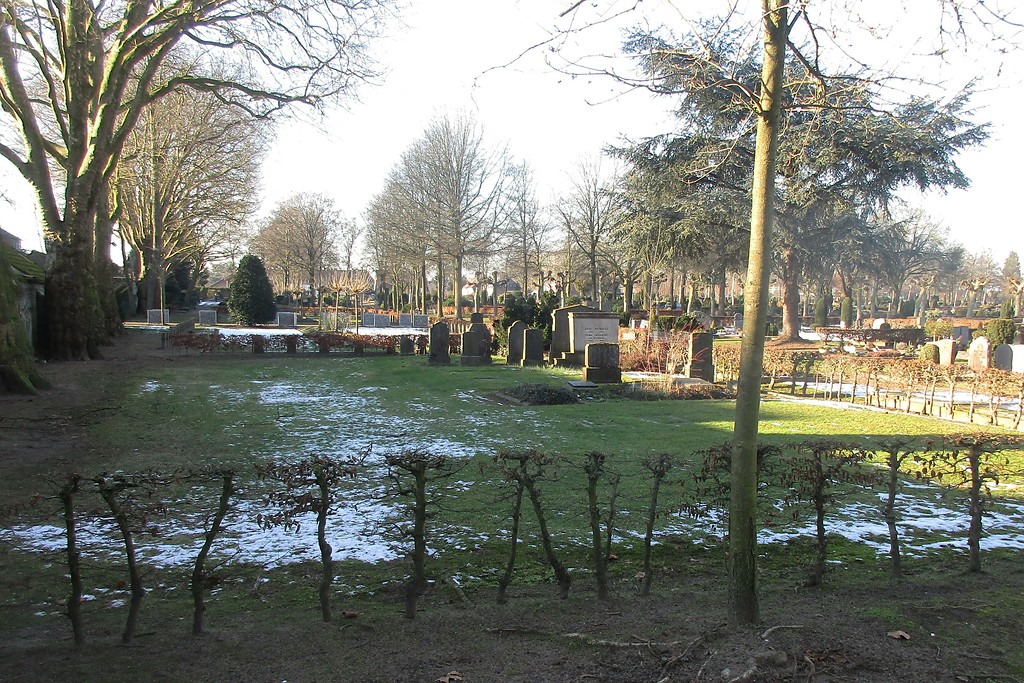 Jüdischer Friedhof "am Hasenberg", Gräberfeld auf dem Kommunalfriedhof in Emmerich (2017)