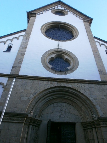 Eingang der St. Severus-Kirche in Boppard am Rhein (2014)