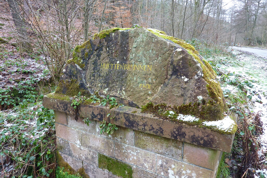 Ritterstein Nr. 235 Huettenbrunnen im Edenkobener Tal (2013)