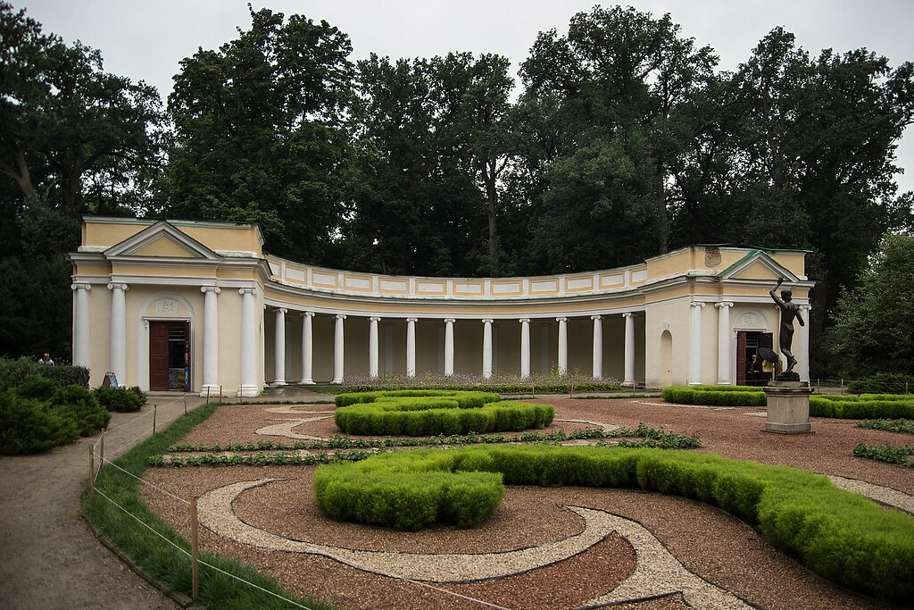 Echo Colonnade in the Arboretum Oleksandriya in Bila Tserkva