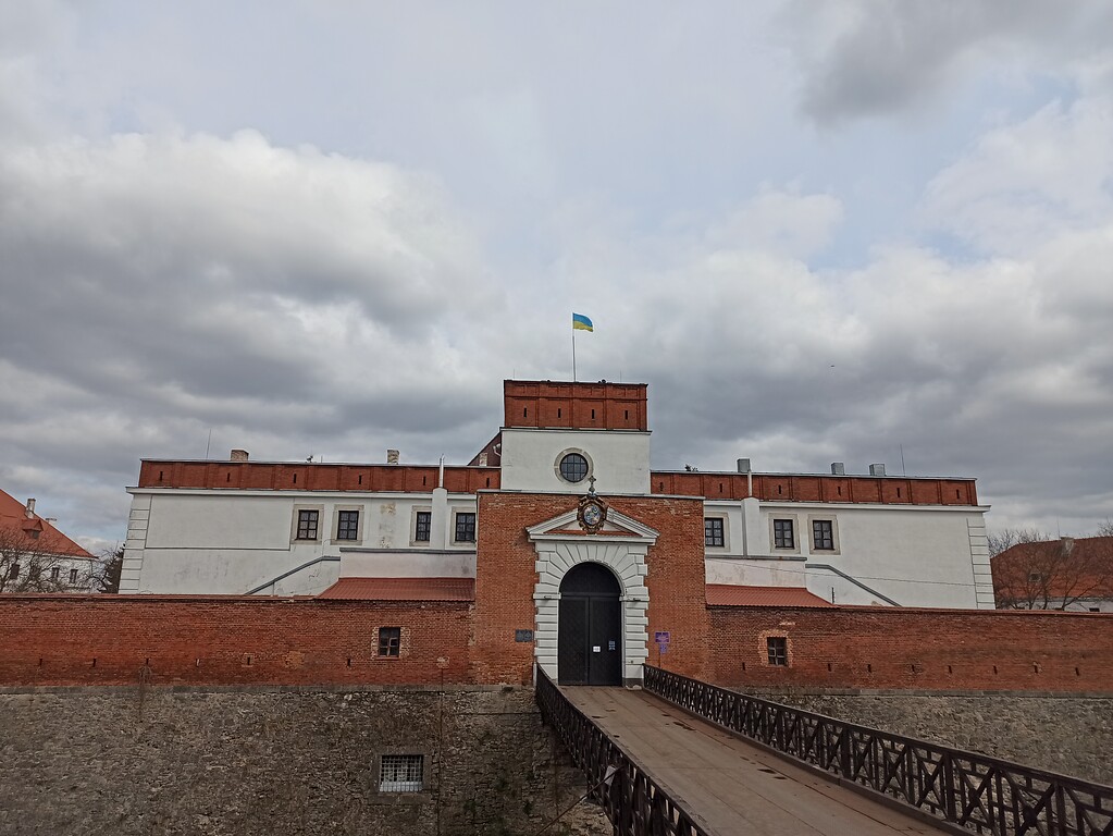 The front entrance of Dubno Castle