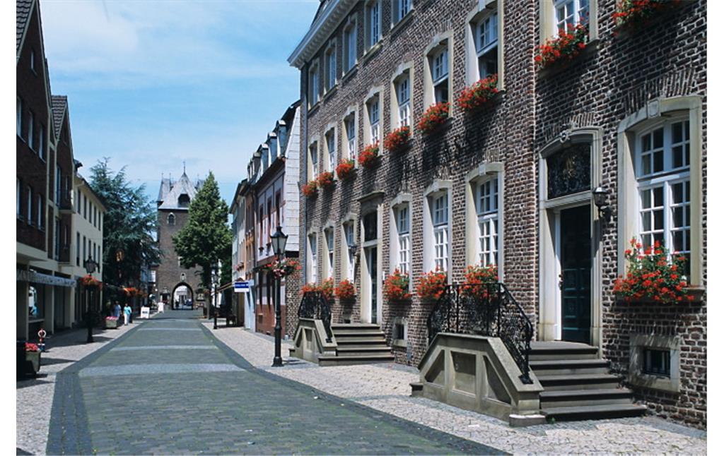 Ansicht der Altstadt von Kempen im Kreis Viersen (2007).