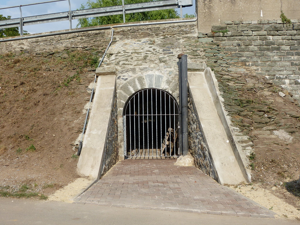 Im Jahr 2018 restaurierter Tunnel für die geplante Schmalspurbahn (2018)