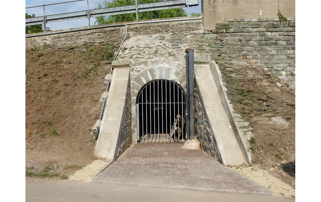 Im Jahr 2018 restaurierter Tunnel für die geplante Schmalspurbahn (2018)