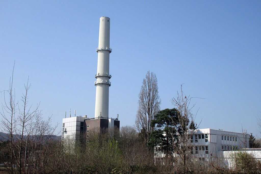 Gebäude des Heizkraftwerks Süd in Bonn-Dottendorf (2022).