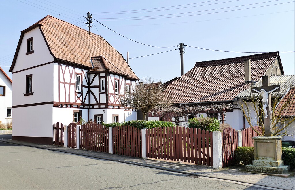 Fachwerkhaus Kimmel in der Bolander Straße 12 in Weitersweiler (2020).