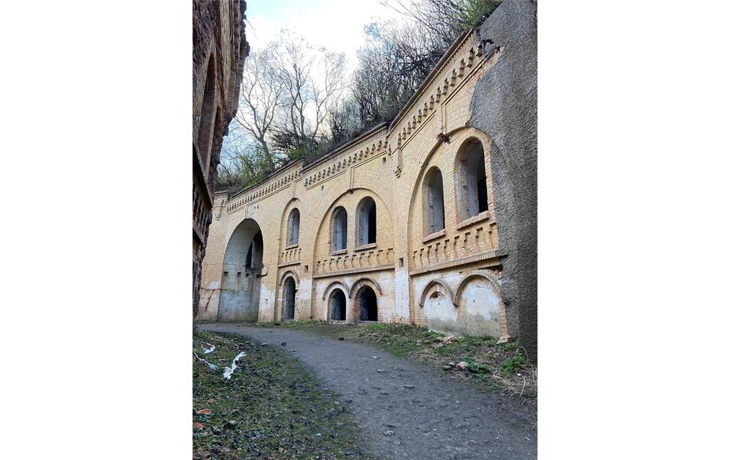 Outside walls of Tarakaniv Fort (2021)