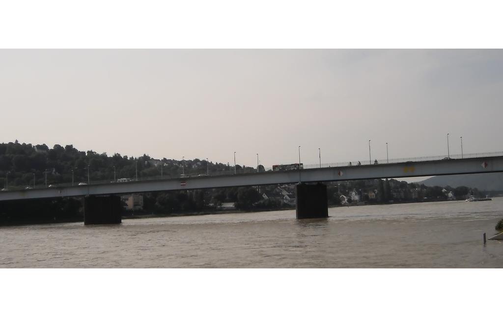 Die Pfaffendorfer Brücke in Koblenz (2014)