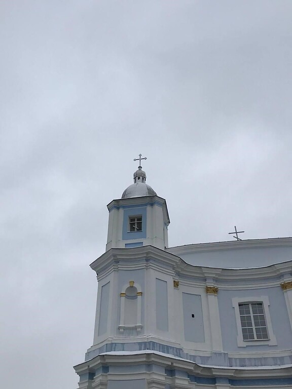 Bell tower of the Cathedral of the Nativity of Christ in Volodymyr-Volynskyi (2021)