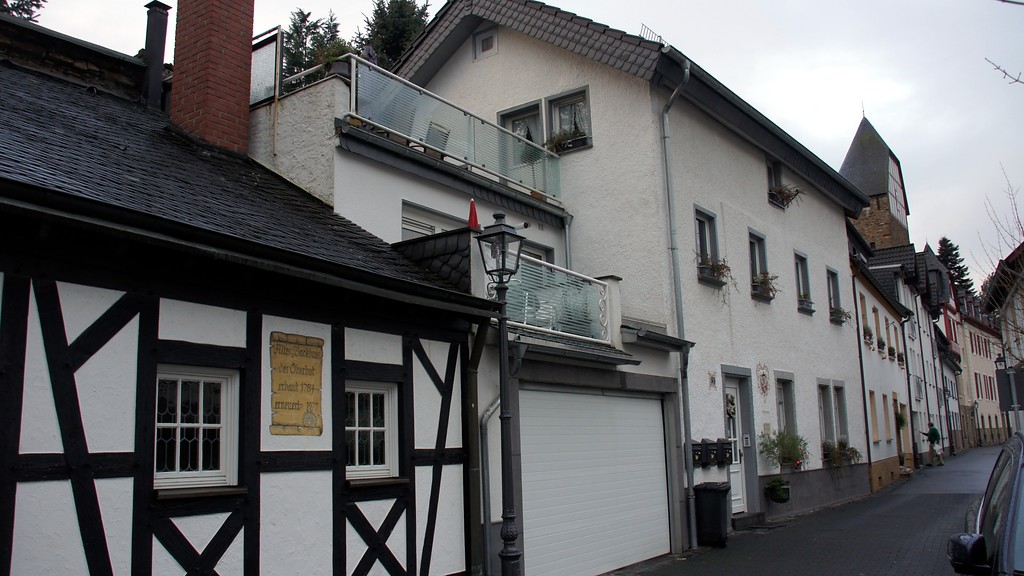 Außenansicht des alten Brauhauses in Ahrweiler (2016)