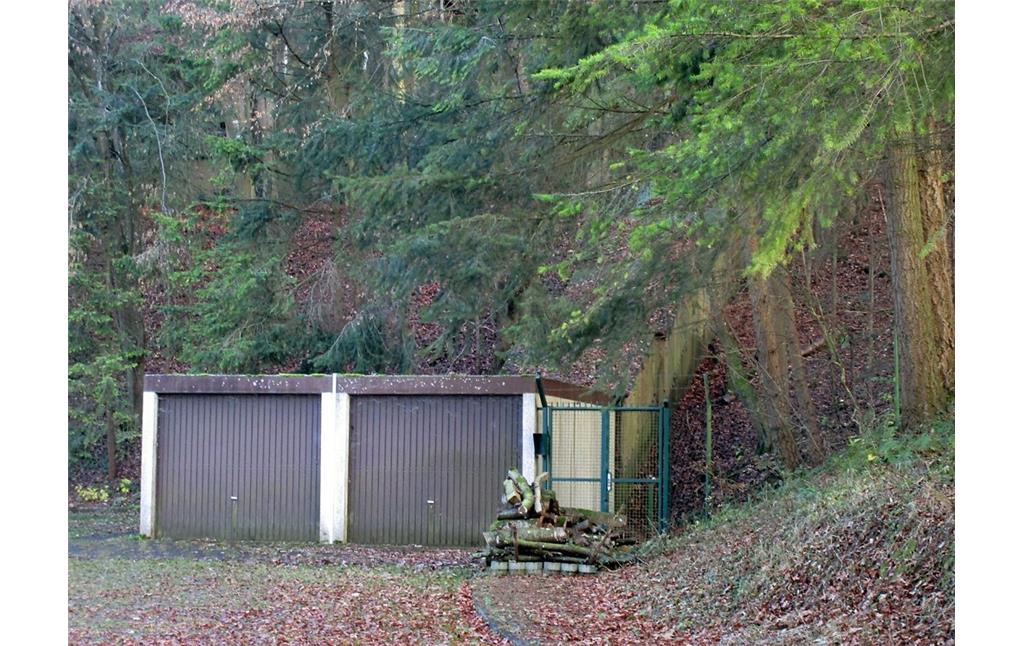 "Ausweichsitz NRW" in Kall (2016): Eine Doppelgarage sollte als Tarngebäude den Zugang zum Atombunker verstecken.