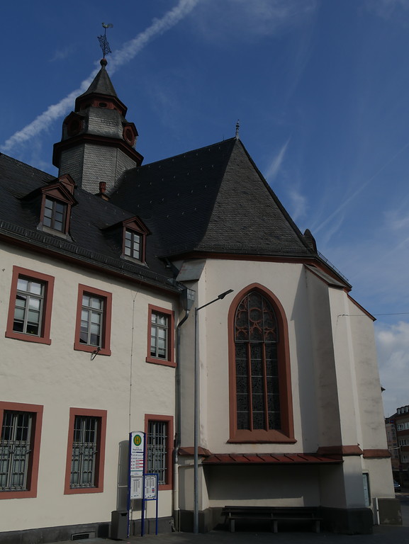Ostansicht des ehemaligen Wilhelmiten-Klosters in Limburg (2017)
